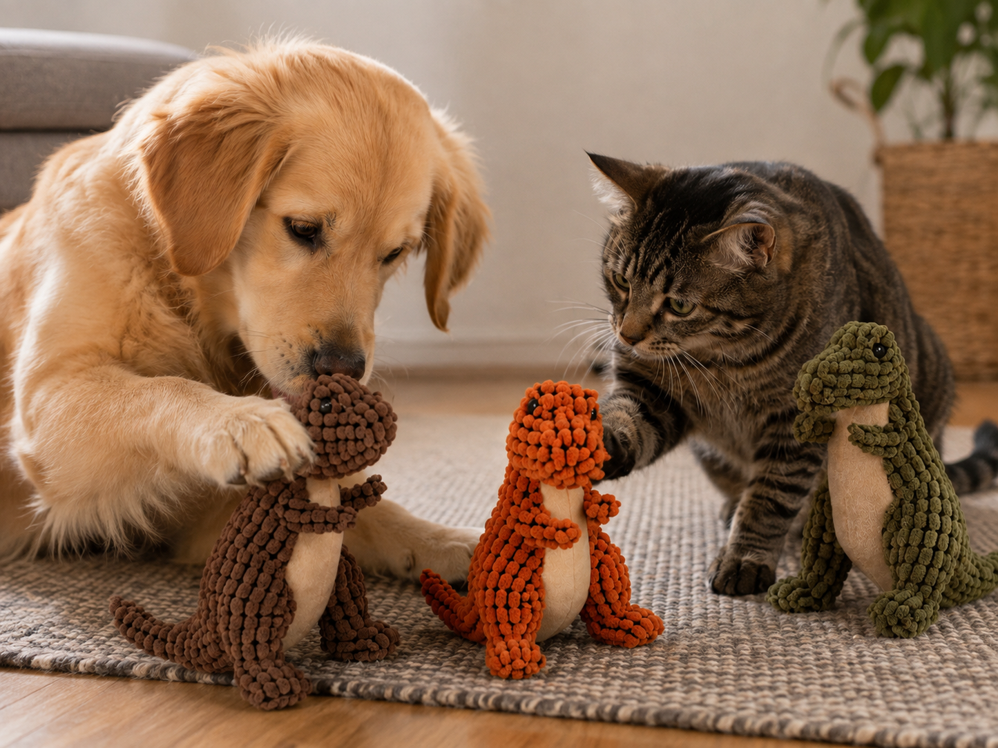 Dinosaur Pet Toys for All kind of Pets